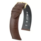 Hirsch Camelgrain borjúbőr, sötétbarna, 18/16L