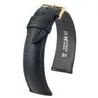 Hirsch Camelgrain borjúbőr, fekete, 16/14L