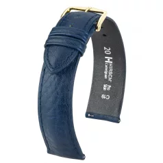 Hirsch Camelgrain borjúbőr, kék, 16/14L