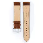 Hirsch Boston borjúbőr óraszíj, aranybarna, 20/18