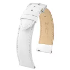 Hirsch Kansas borjúbőr óraszíj, fehér, 16/14