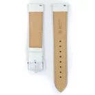 Hirsch Kansas borjúbőr óraszíj, fehér, 22/20