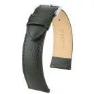 Hirsch Kansas borjúbőr óraszíj, zöld, 18/16
