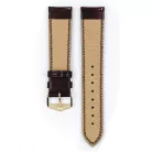 Hirsch Ascot borjúbőr óraszíj, barna 20/18L