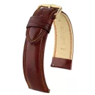 Hirsch Ascot borjúbőr óraszíj, aranybarna 19/18L