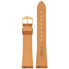 Hirsch Giffone borjúbőr óraszíj, barna 20/16L