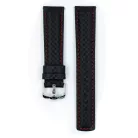 Hirsch Carbon, fekete/piros 24/22