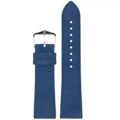   Hirsch Osiris Nubuck borjúbőr óraszíj, sötétkék, 20/18L