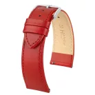 Hirsch Osiris óraszíj, piros, 20/18M