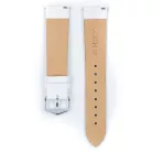 Hirsch Toronto borjúbőr óraszíj, fehér, 24/22M