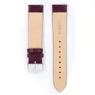 Hirsch Toronto borjúbőr óraszíj, lila, 18/16M