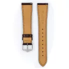 Hirsch Siena borjúbór óraszíj, sötétbarna, 20/16L