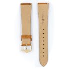 Hirsch Massai struccbőr óraszíj, aranybarna, 21/18