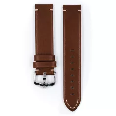 Hirsch Ranger borjúbőr óraszíj, aranybarna, 24/24