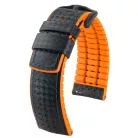 Hirsch Ayrton borjúbőr, fekete/narancs, 20/18L