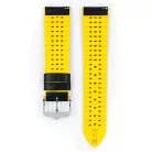 Hirsch Andy borjúbőr, fekete/citrom, 22/20L