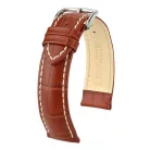 Hirsch Modena borjúbőr óraszíj, aranybarna 24/22L