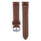 Hirsch Liberty óraszíj, sötétbarna, 18/16L
