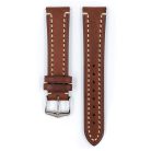 Hirsch Liberty óraszíj, sötétbarna, 24/22L