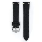 Hirsch Liberty óraszíj, fekete, 24/22L