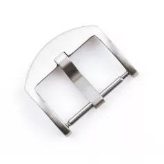 RIOS Italy acél tüskecsat, szálcsiszolt, 22mm