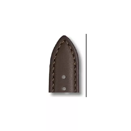 RIOS Off Shore bőr óraszíj, mokkabarna, 20/18mm