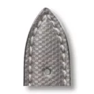 RIOS Next Hightech Ballistic bőr óraszíj, szürke, 22/18mm