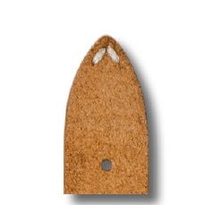 RIOS Hudson bőr óraszíj, konyakbarna, 20/16mm