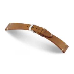RIOS Bedford bőr óraszíj, konyakbarna, 20/16mm