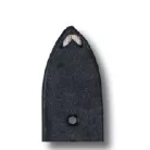 RIOS Bedford bőr óraszíj, fekete, 18/16mm