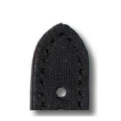 RIOS Virginia canvas óraszíj, fekete, 24/24mm