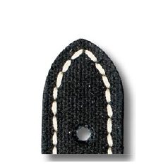 RIOS Ohio canvas óraszíj, fekete, 24/24mm