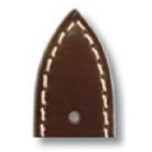 RIOS Kaluga bőr óraszíj, mokkabarna, 20/18mm