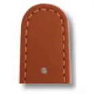 RIOS Racing bőr óraszíj, konyakbarna, 20/18mm