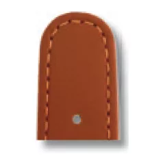 RIOS Racing bőr óraszíj, konyakbarna, 20/18mm