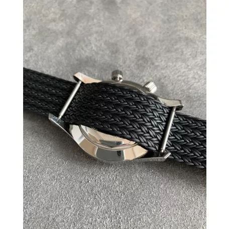 EULIT Atlantic egyrészes perlon óraszíj, szürke 20mm