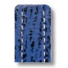 RIOS Continental Breitling bőr óraszíj, királykék, 22/18mm