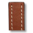 RIOS Pilot Breitling bőr óraszíj, konyakbarna, 22/18mm