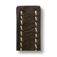 RIOS Pilot Breitling bőr óraszíj, mokkabarna, 20/18mm