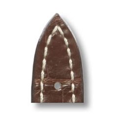   RIOS Jet Breitling aligátorbőr óraszíj, mahagóni barna, 24/20mm