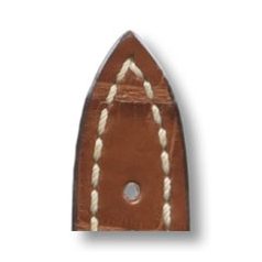   RIOS Jet Breitling aligátorbőr óraszíj, konyakbarna, 24/20mm