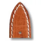 RIOS Maxime Jaeger LeCoultre struccbőr óraszíj, konyakbarna, 19/16mm