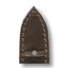 RIOS Legend Jaeger LeCoultre aligátorbőr óraszíj, mokkabarna, 19/16mm