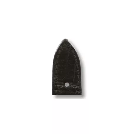 RIOS Legend Jaeger LeCoultre aligátorbőr óraszíj, fekete, 20/16mm