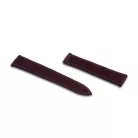 RIOS Louvre Cartier Tank aligátorbőr óraszíj, mahagóni barna,  "M" 20/18mm