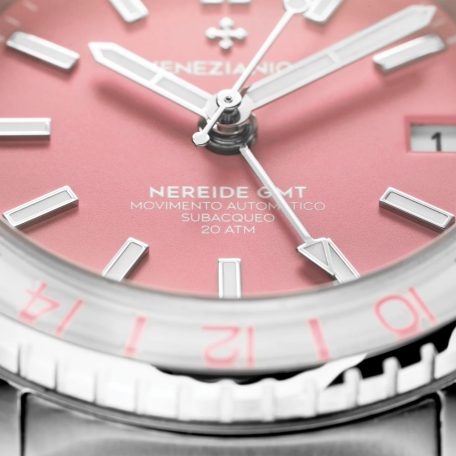 VENEZIANICO Nereide GMT Rosa 39 - 3521506C Férfi karóra