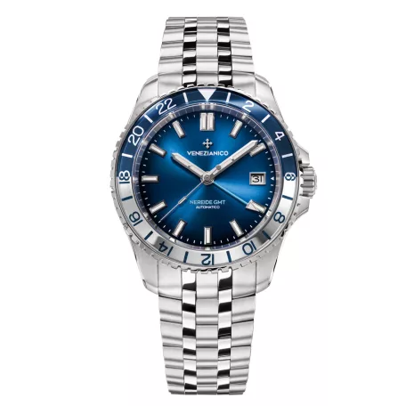VENEZIANICO Nereide GMT 39 - 3521511S unisex karóra