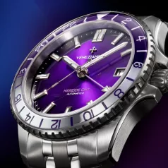 VENEZIANICO Nereide GMT 39 - 3521512S unisex karóra