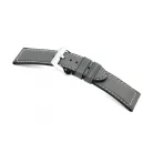 RIOS Firenze Panerai bőr óraszíj, szürke, 24/24mm