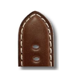 RIOS Firenze Panerai bőr óraszíj, mokkabarna XL, 26/26mm